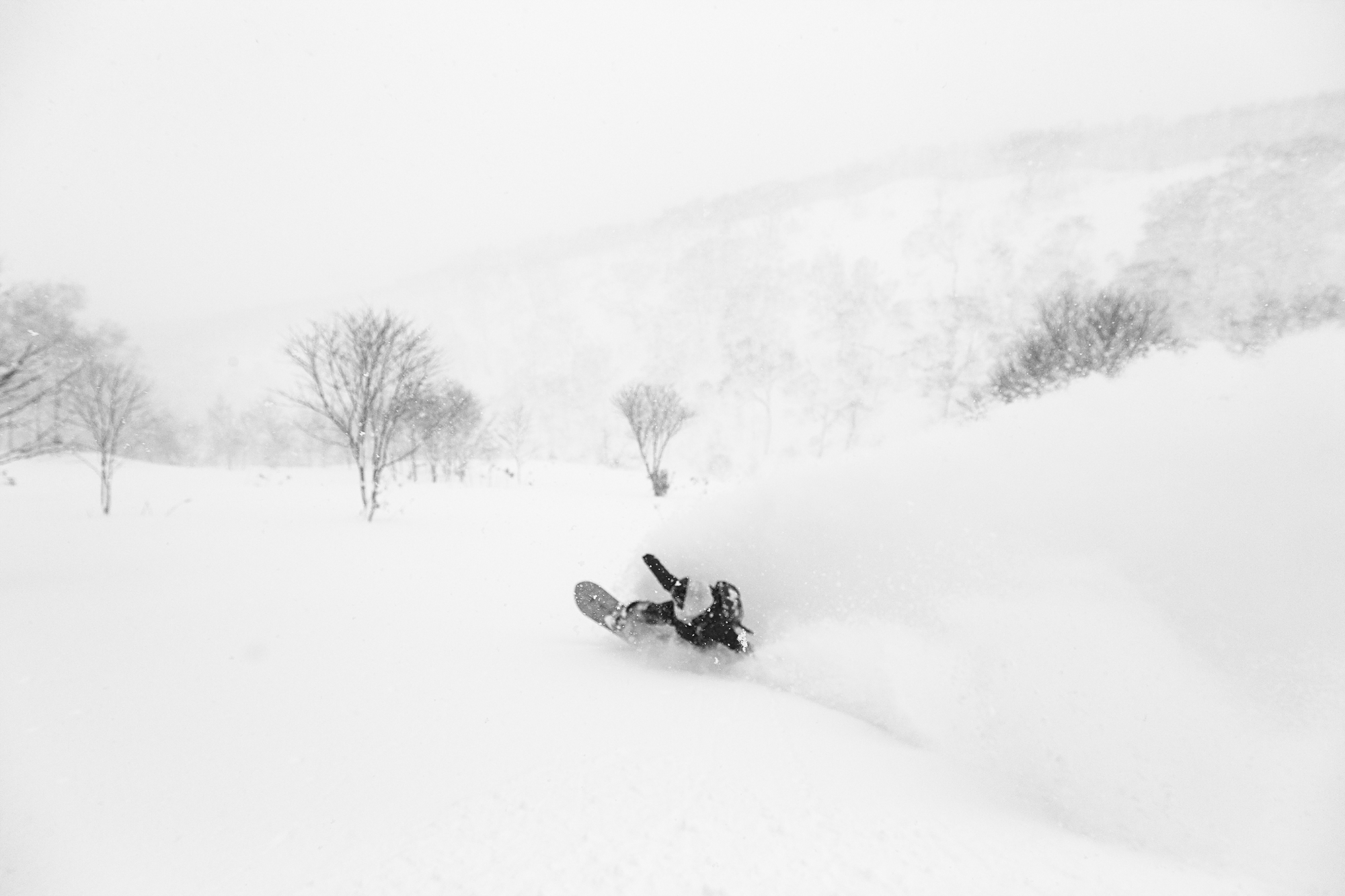 The House Of Powder In The Backcountry With Jenny Jones 4 Black And White