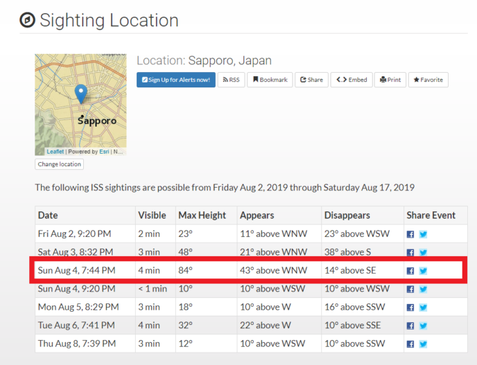 NASA Space Station Spotted