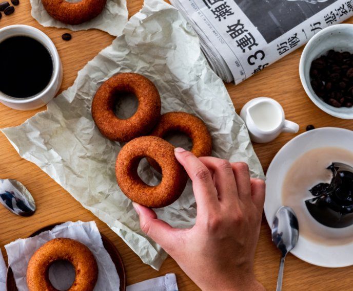 Tofu Doughnuts