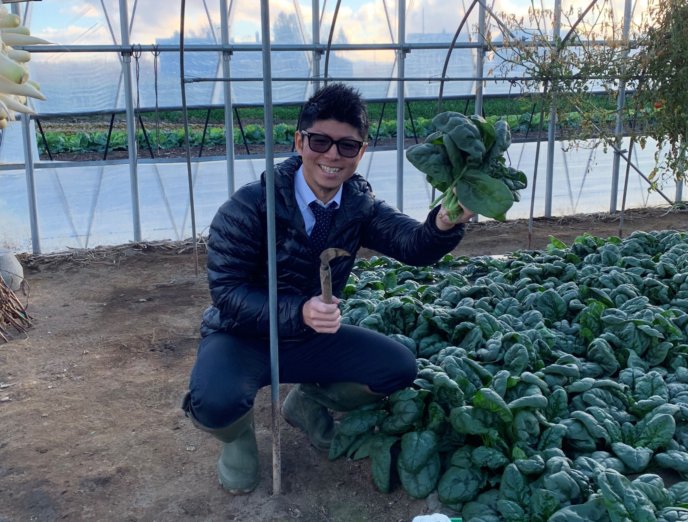 Shinichi Maeda selecting only the very best.