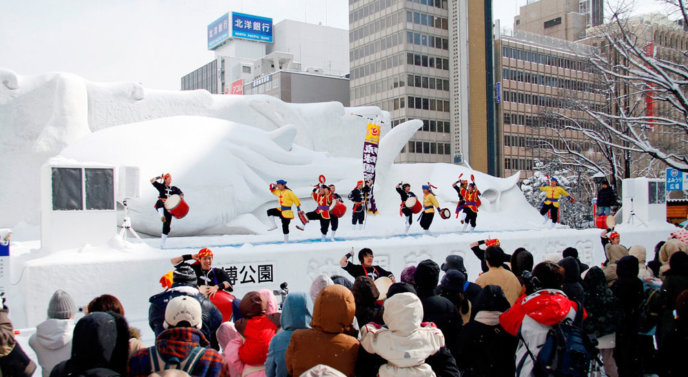 Sapporo Snow Festival Crop