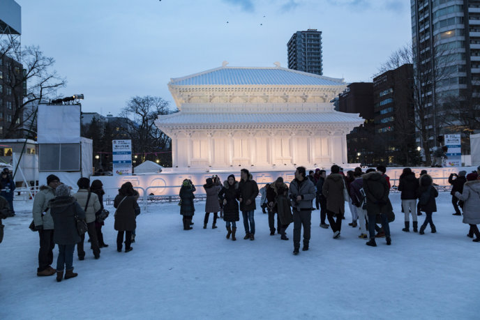 Snow Festival Sapporo Kohfuku Ji Temple 2017 02 06 0121