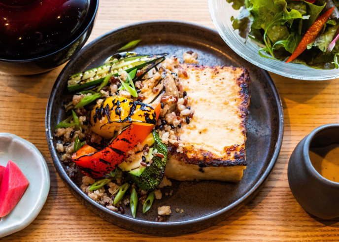 Kumo Restaurant Tofu Steak