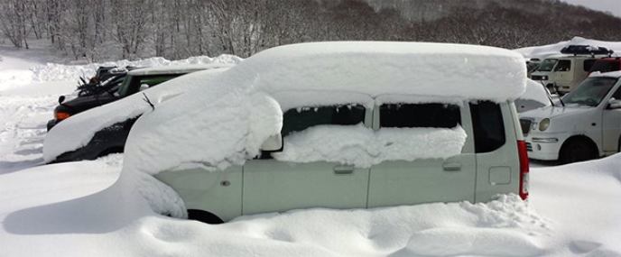 Niseko March snowfall record
