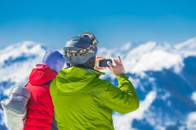 Mountains Taking Pictures