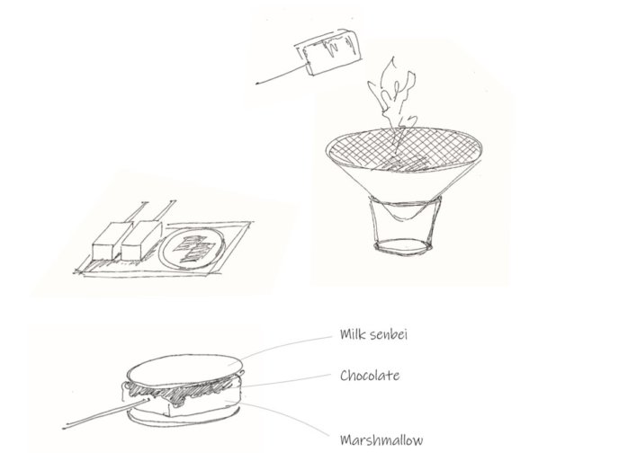 Smores Drawing