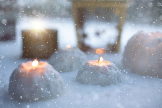Snow Candle