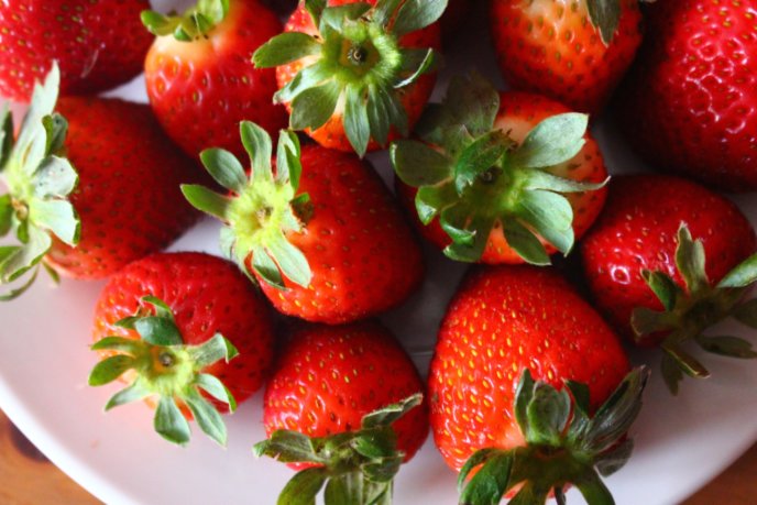 Strawberry Picking Fruits Fresh Hokkaido Produce 1143768