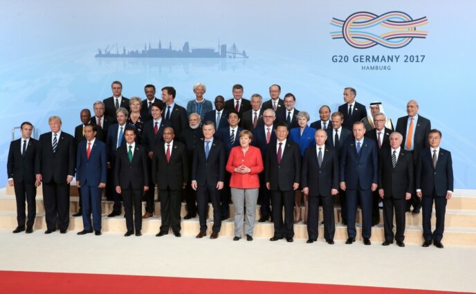 2017 G20 Hamburg Summit Leaders Group Photo