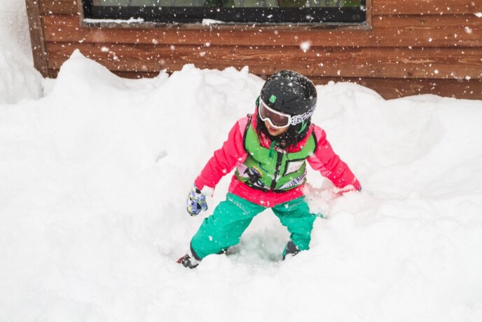 Glen Claydon Stock Photo Learning To Ski