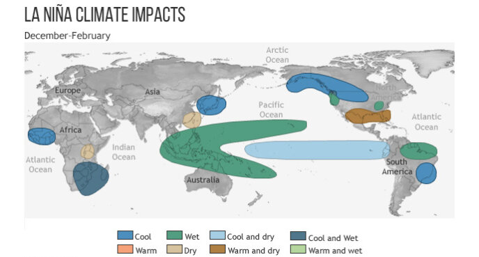 La Nina 2016 The Weather Network