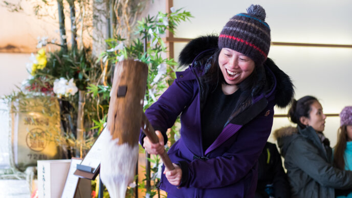 Mochitsuki Celebration at Ki Niseko