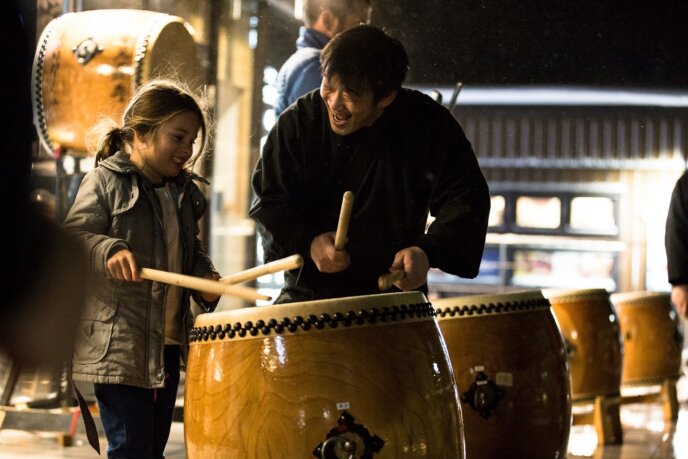 Niseko With A Family Winter Taiko Drums With Children By Hidde Hageman 2