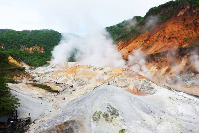 Noboribetsu Hell Valley Summer