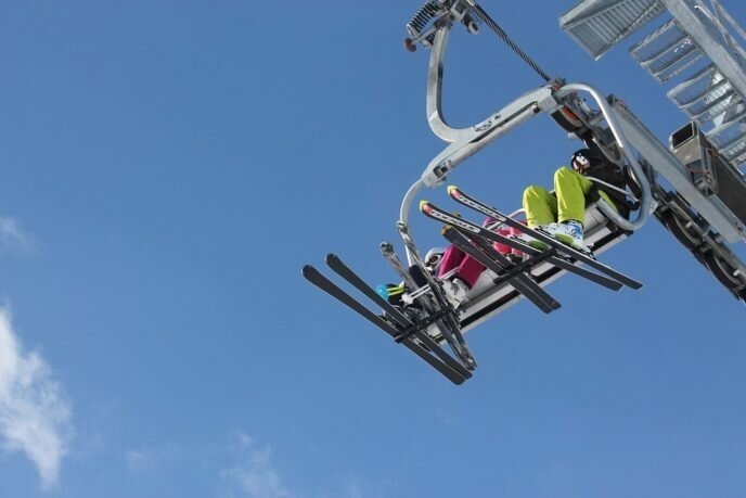 Pixabay Skiers On Chair Llift