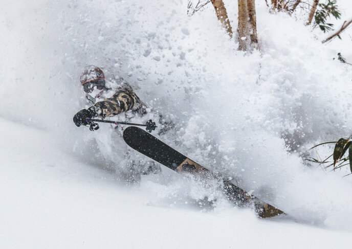 Powder Skiing