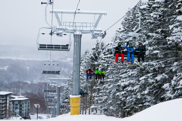 Quad Lift Opening Day 12 01 17 17