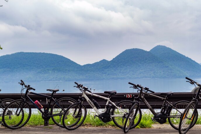 Rhythm Bike Tour At Lake Toya Summer 2017 Bicycle Cycling 13