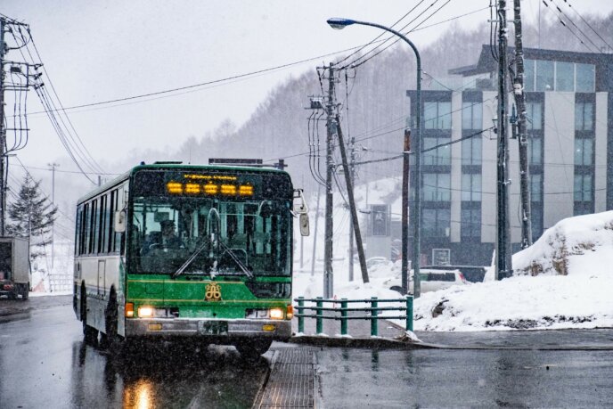 Snow Bus April