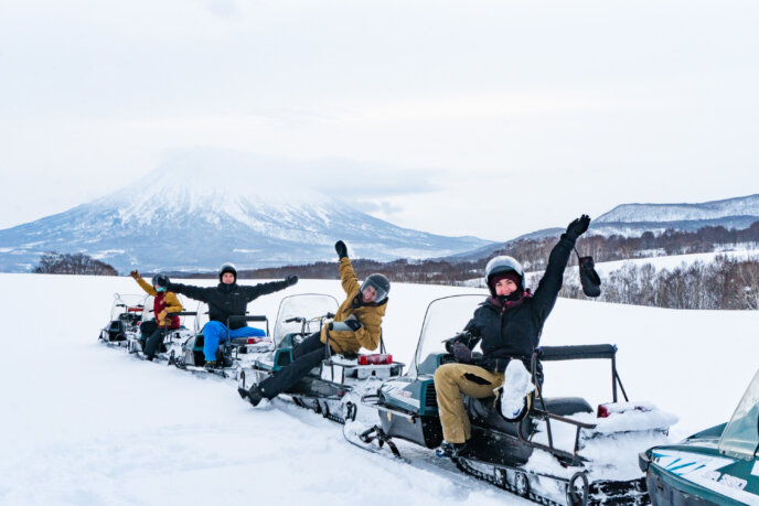 Snowmobiling White Isle 1