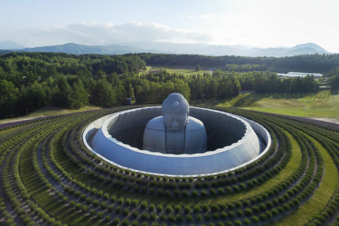 Ando Tadao Hill Of Buddha Photo By Ogawa Shigeo