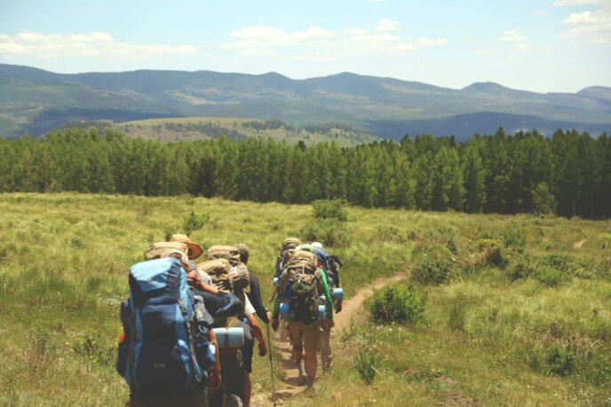 Group Hike Summer