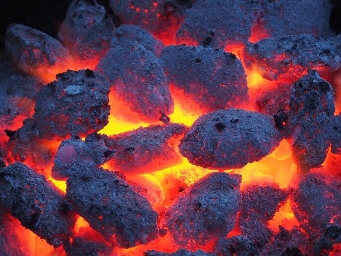 charcoal coals barbecue pixabay stock image