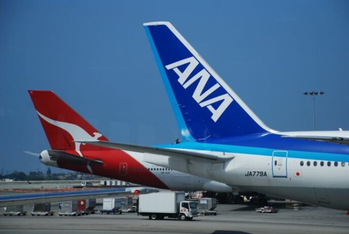 Qantas and ANA