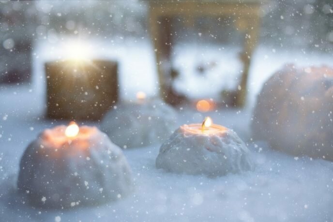 Snow Candle