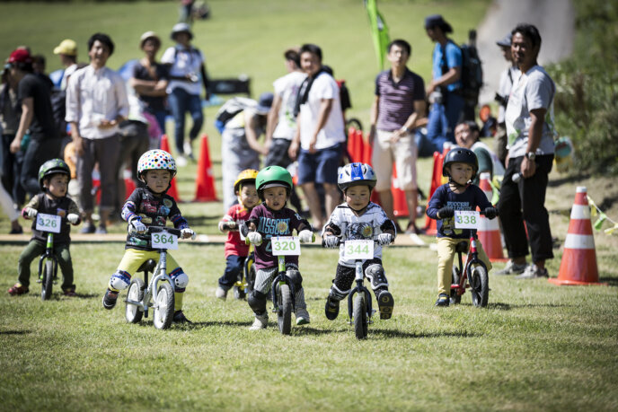 strider enjoy cup Niseko stage