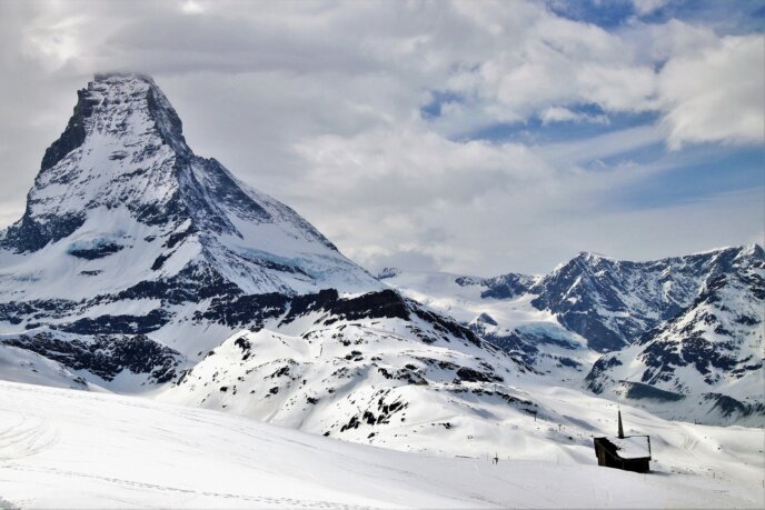 Winter Switzerland Matterhorn Zermatt