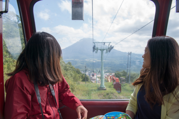 Hirafu Summer Gondola View