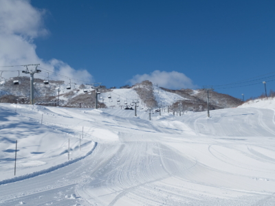 Fresh tracks from Grand Hirafu Gondola have your name on them!