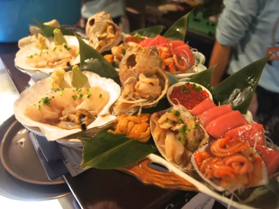 Ezo seafood platter