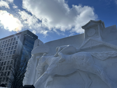 Sapporo Snow Festival Snow Sculpture