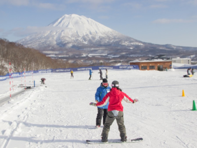 GoSnow private beginner area, Niseko