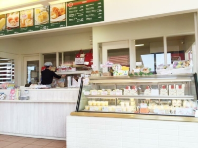 Inside the store