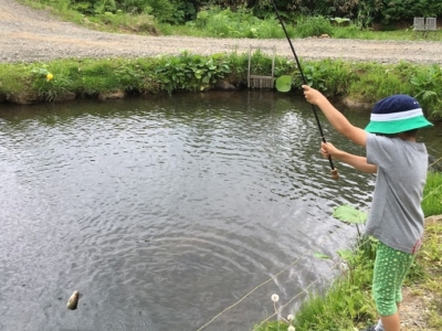 First catch of the day!