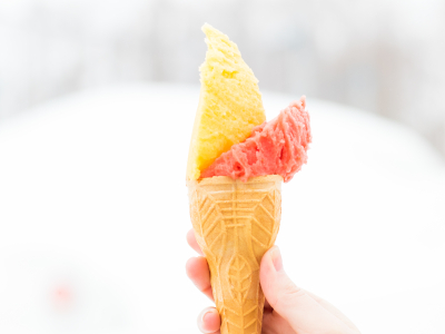 36. Lick a creamy Hokkaido 'soft cream'