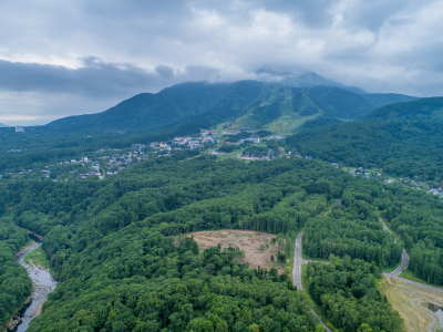 Ginto Village Drone Shot Mtb Mountain Bike Trail Summer 2017