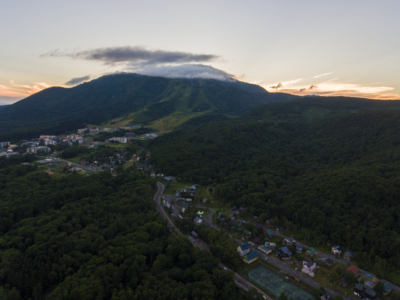 Hidde Hageman Drone Shot Of Hirafu In Summer