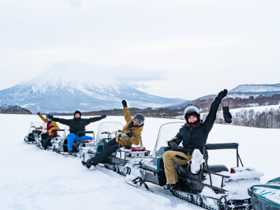 Snowmobiling White Isle 1