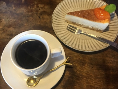 Edited Cheesecake Set Arishima Book Cafe