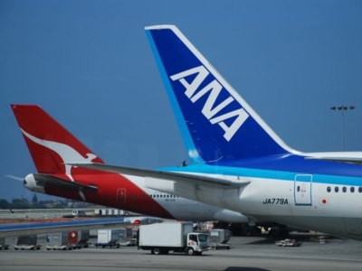 Qantas and ANA