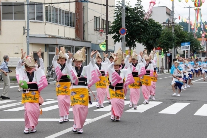 Awa Dancers Kutchan Town Potato Festival Jaga Matsuri 2016