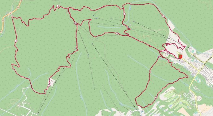 Nac Trail Race Map