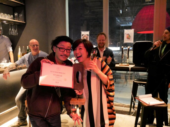 Best Après Ski goes to Toshiro's Bar​. Congratulations!